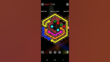 How to solve flow free hexa (courtyard spin 9x9 level 13)