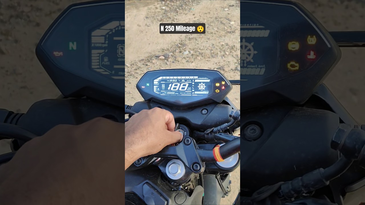 Pulsar N 250 Mileage 😲