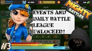 Events and Daily Battle League unlocked in Mighty Battles screenshot 5
