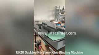 UK20 Desktop Notebook Glue Binding Machine