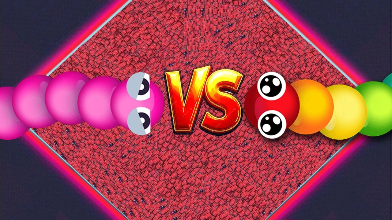 WOW 🐍 KING RAINBOA SNAKE 🆚 MONSTER PINKY EPIC FIGHT 🐍 BEST EPIC SNAKE IO GAMEPLAY 🐍 #snakeio