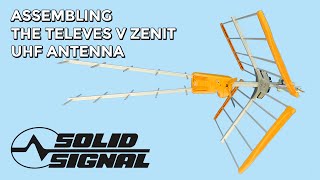 How To Emble The Televes V Zenit Uhf Antenna