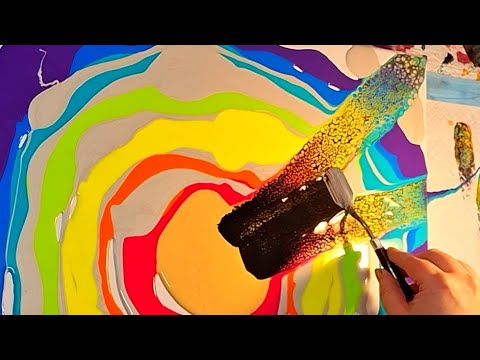 Beautiful Swipe In Rainbow Colors - With Cell Activator - Must See ...