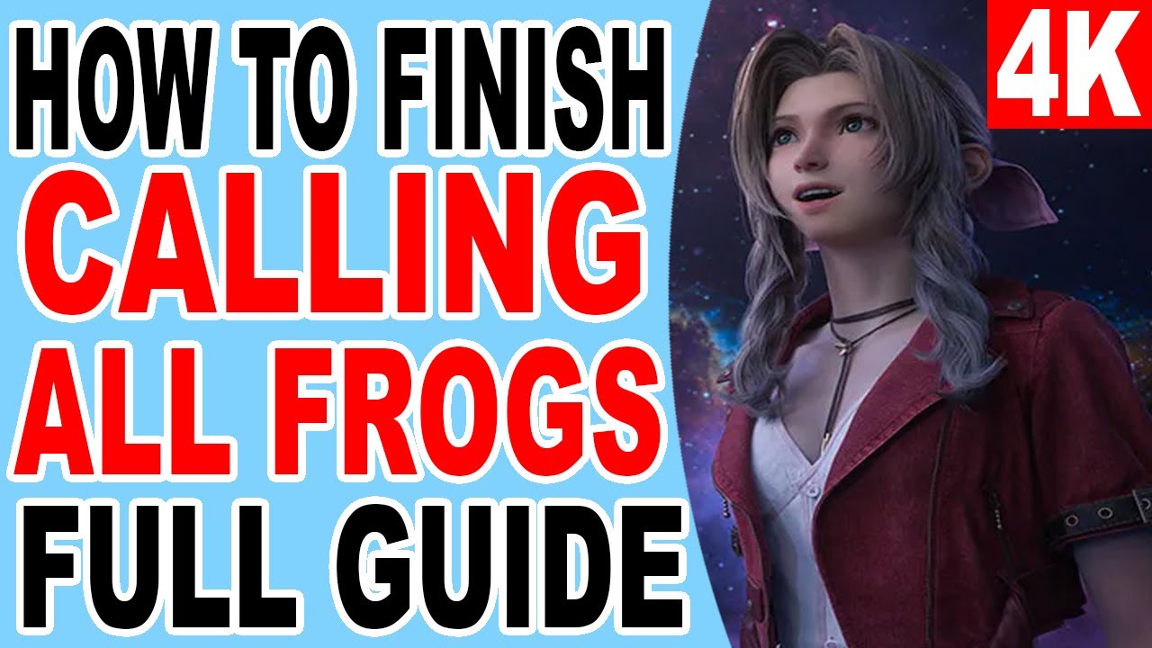 FF7 Rebirth How to Finish Calling All Frogs - Final Fantasy 7 Rebirth