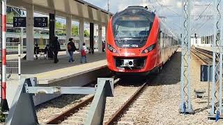5 Trains at the Otwock Station (26 April 2024, No Audio)