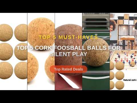 Ultimate Guide to the Best Top 5 Cork Foosball Balls For Silent Play - 1/6Pcs 36mm Table Football Co