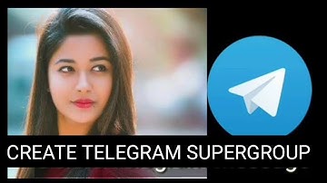 How to make Supergroup in telegram?
