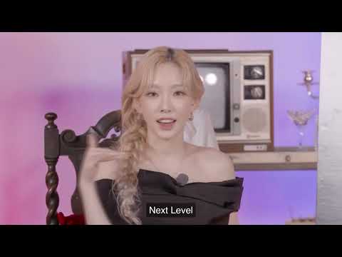 Taeyeon singing Next Level while her album ‘INVU’ Countdown Live
