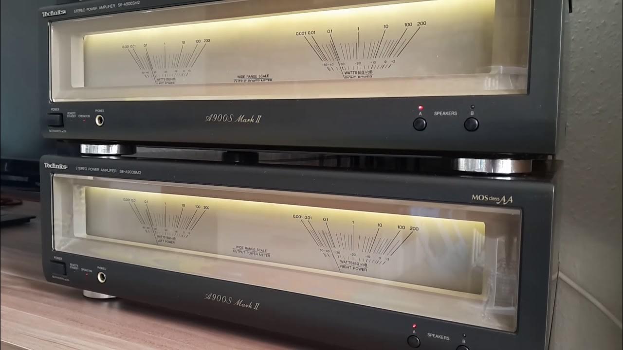 Technics Technics SE-A3 DC усилитель мощности техническое обслуживание завершено