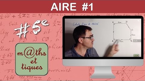 Calculer une aire - Cinquième
