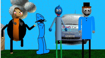 Zachs Basic Adventure In The Forest  - Baldi basics field trip Mod