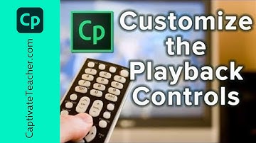 Adobe Captivate - Customize the Playback Controls