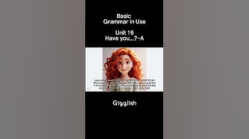 Basic Grammar in Use: Unit 16-A #영어회화 #유용한영어표현 #englishgrammar