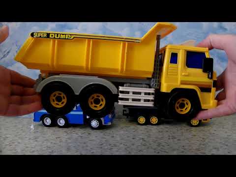 ОНЛАЙН ТРЕЙД.РУ — Игрушка DAESUNG 406 Самосвал и Масштабная модель DAVE TOYS 33013 Эвакуатор