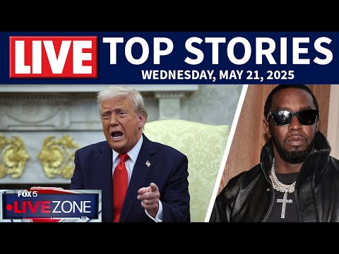 LIVE COVERAGE: Trump meets with President of South Africa, latest in Diddy trial & more | FOX 5 DC