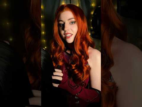 ASMR The Scarlet Witch Brushes Your Hair #shorts #asmr #asmrsounds