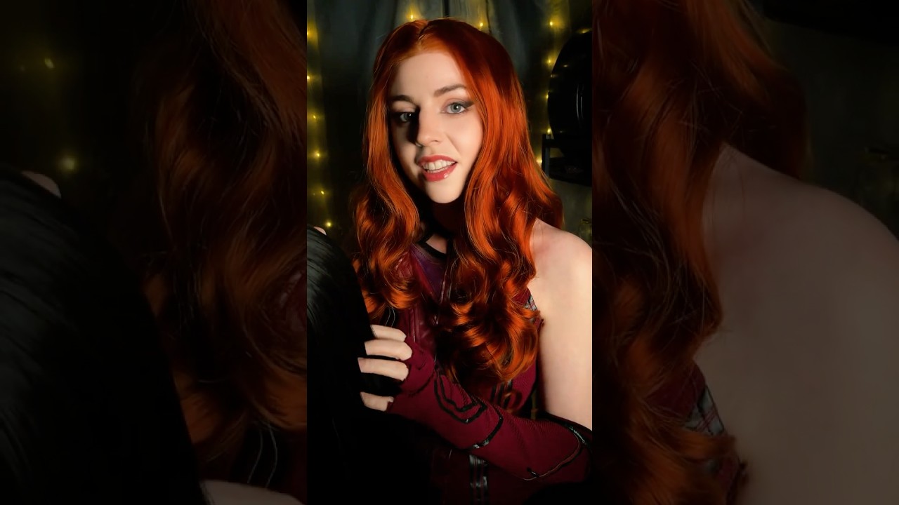 ASMR The Scarlet Witch Brushes Your Hair #shorts #asmr #asmrsounds