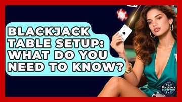 Blackjack Table Setup: What Do You Need To Know? - The Blackjack Blueprint