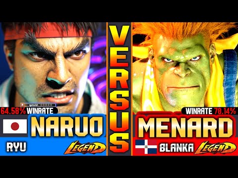 SF6 — MenaRD in Japan | Blanka vs Ryu (vs Naruo) ▰ High-Level Street Fighter 6
