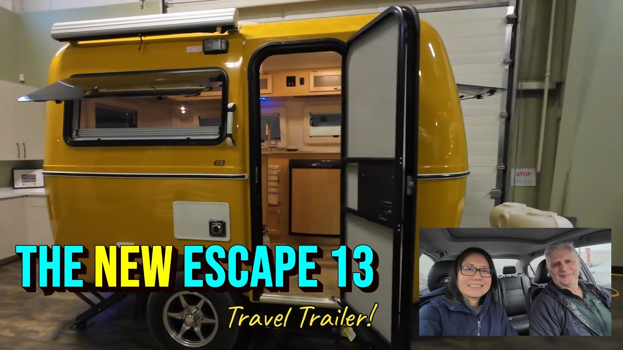 Обзор нового туристического прицепа Escape 13