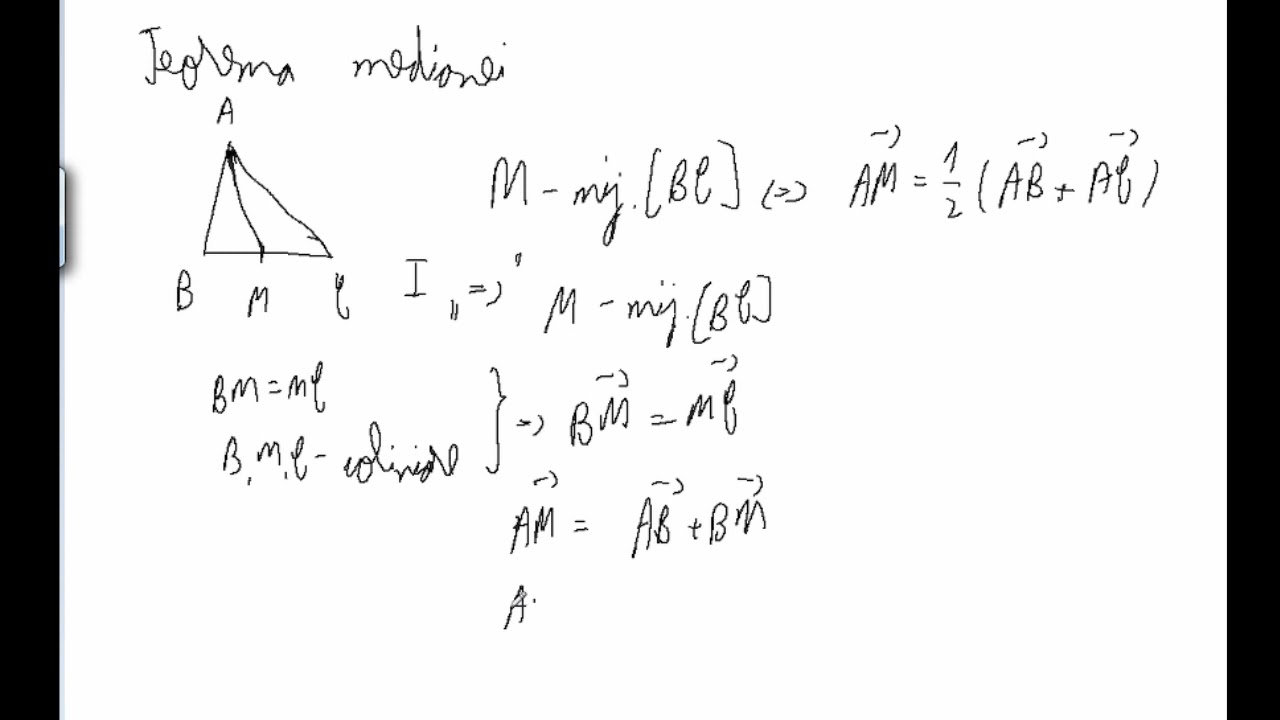 Înmulțirea vectorilor cu scalari (clasa a 9-a)