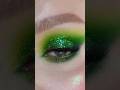 Shimmery Green Eye Tutorial That Pops💚