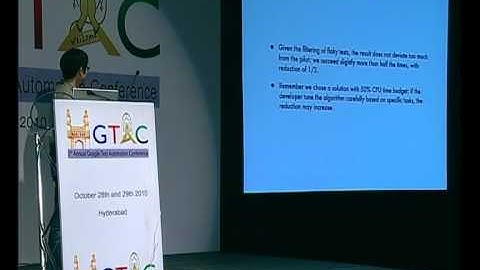 GTAC 2010: Early Test Feedback by Test Prioritisation