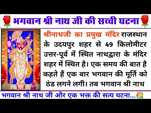 भगवान श्री नाथजी की सच्ची घटना || आध्यात्मिक हिंदी कहानी || Dharmik Katha In Hindi || God Stories