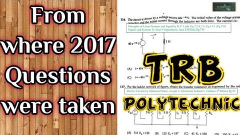 TRB 2017/TRB Polytechnic 2020 best preparation strategy/crack trb polytechnic lecturer exam/tips/trb