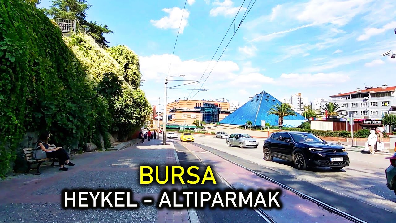 СКУЛЬПТУРА В БУРСЕ, ПРОГУЛКА ПО ГОРОДУ АЛТИПАРМАК - РАЙОН ТАХТАКАЛЕ - ПЕШЕХОДНАЯ ЭКСКУРСИЯ ПО ГОР...