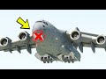 Very Heavy, Overload C17 Globemaster Emergency Landing When The Nose Gear Got Stuck [XP11]