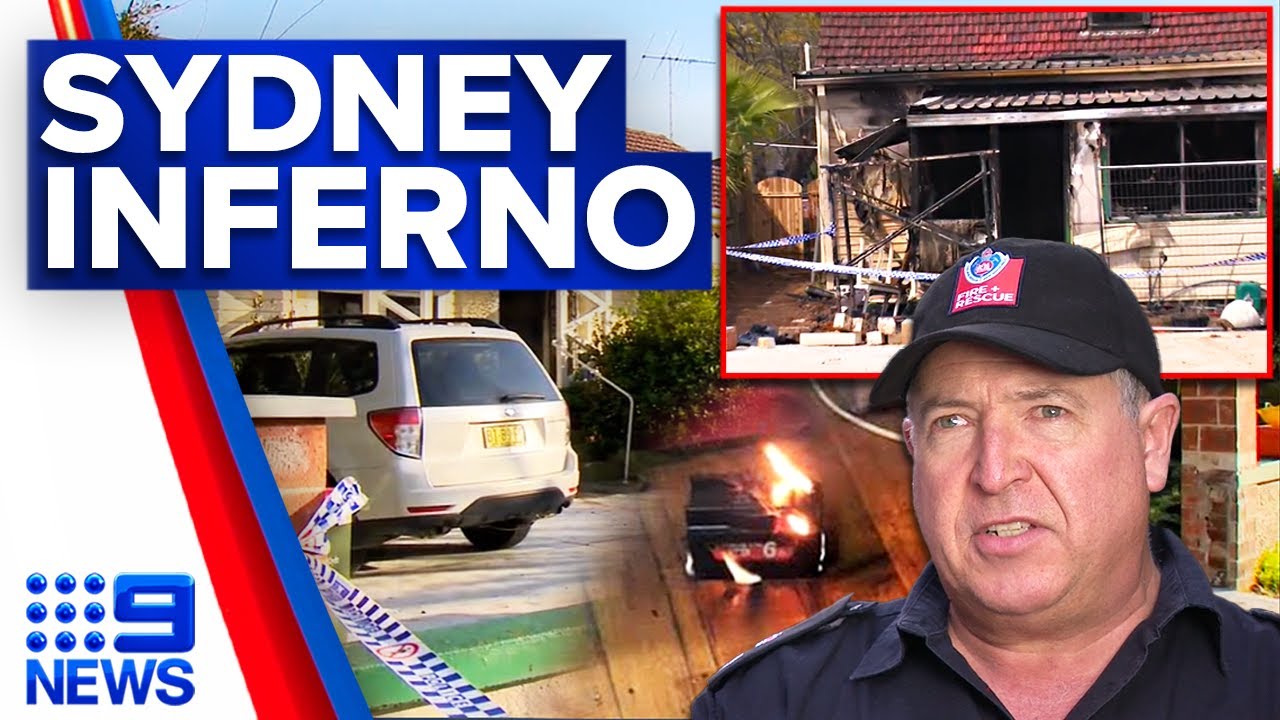 Faulty battery believed to have ignited raging house fire in Sydney | 9 ...