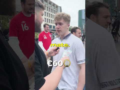 Can I Buy A Shirt Off An England Fan's Back? 💰🏴