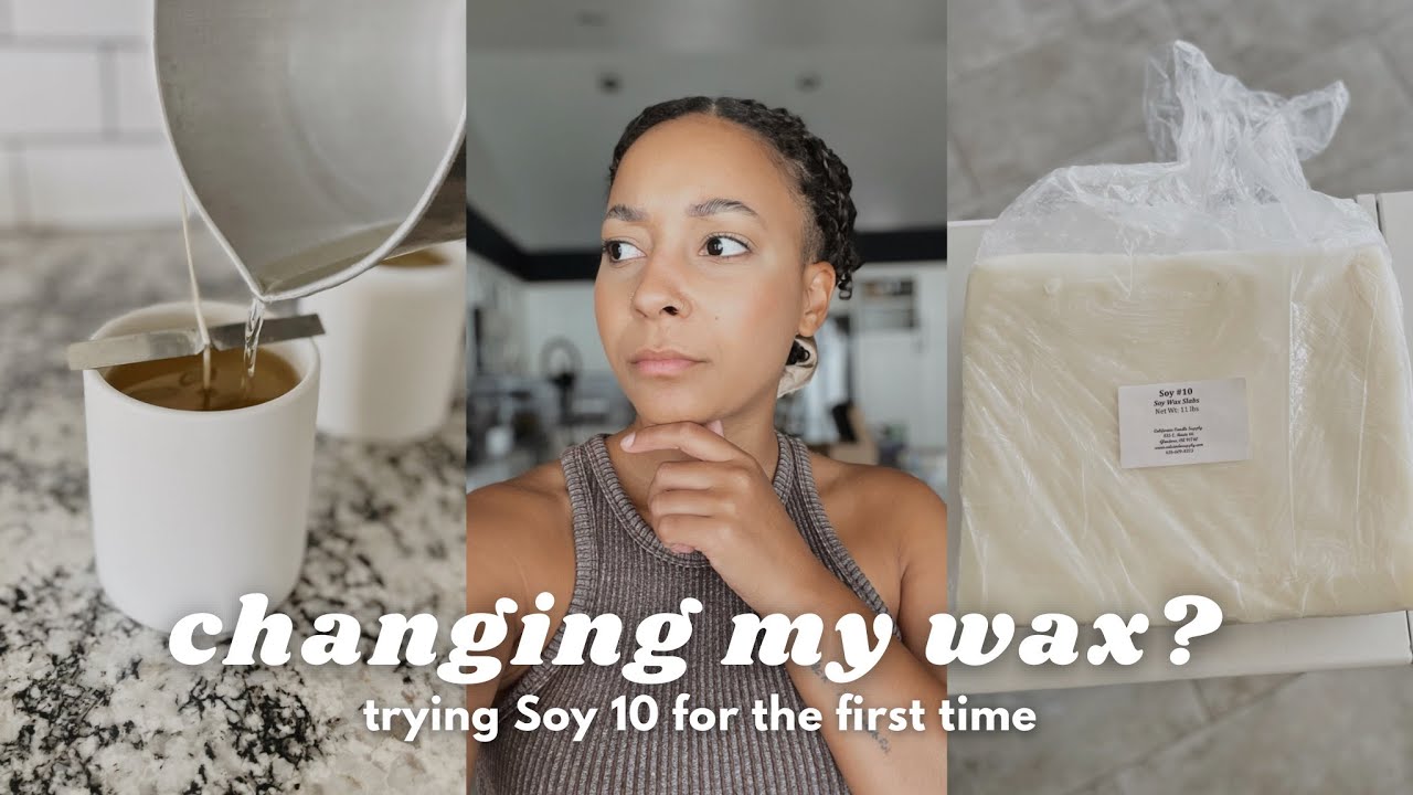 Testing Soy 10 Candle Wax | Small Candle Business 2023