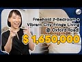 Oxford suites  freehold 2bedroom  study unit with 1033sqft  farrer park mrt1650000 judith