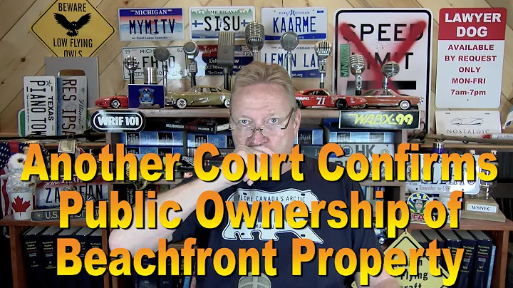 Another Court Confirms Public Ownership of Beachfront Property