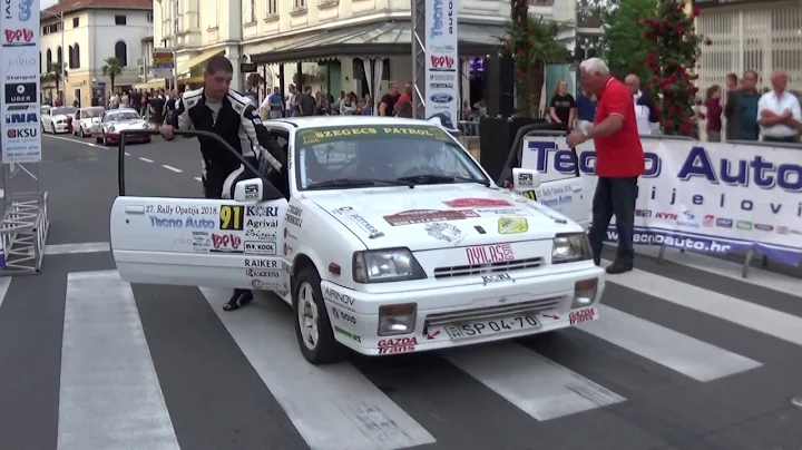 Rally Opatija 2018 Arpad Merencsics-Danie...  Kulc...