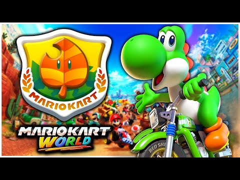 Mario Kart World - Leaf Cup (Full Game) | Switch 2 Gameplay [All Tracks, Unlocks, & Secrets]