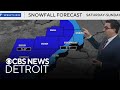 Snowstorm making its way to Southeast Michigan this weekend