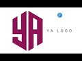 Create a stunning ya logo design in minutes pixellab viraldesign logo nice  faizynhidz