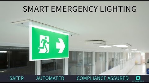 Smart Emergency lighting video - wireless lighting made easy in less than 2 minutes
