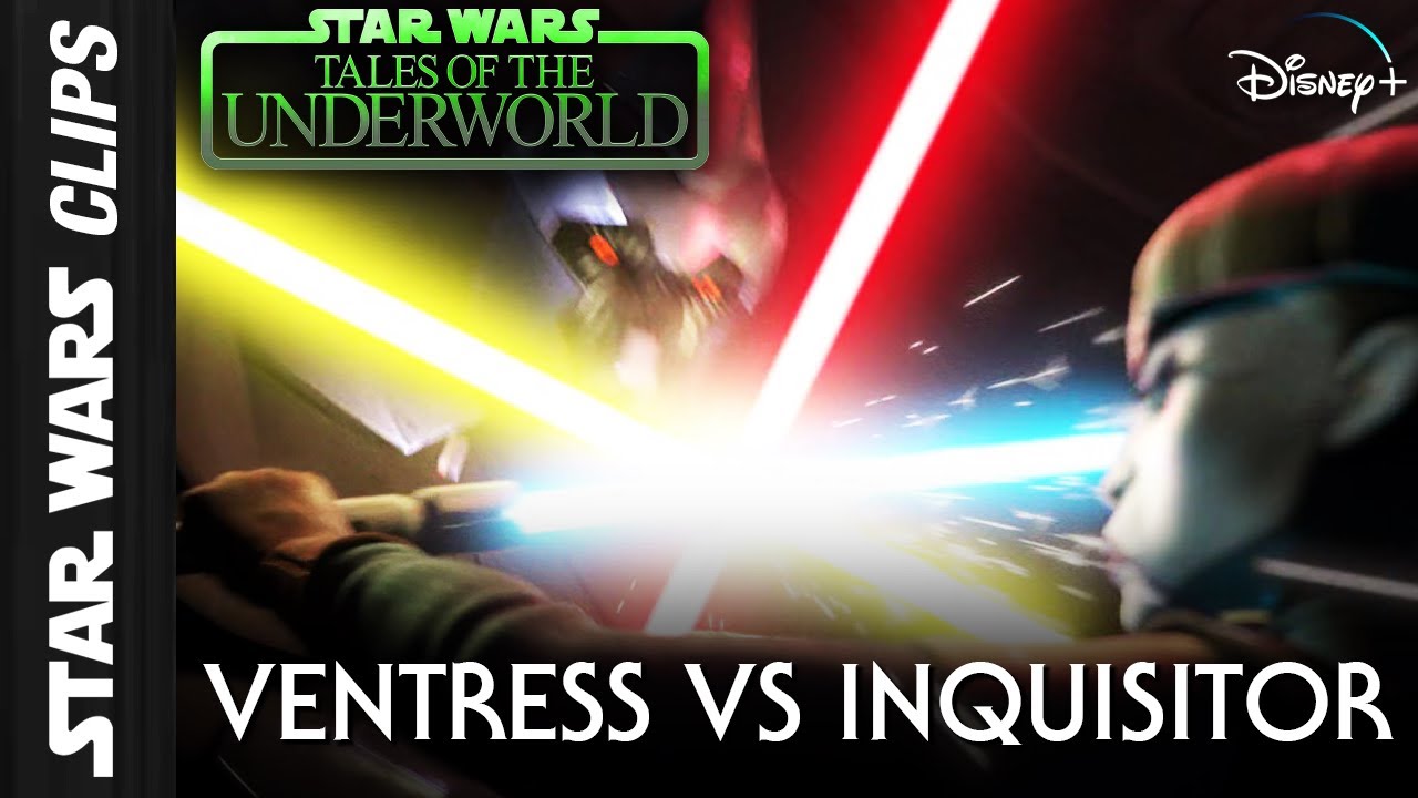 Ventress vs Inquisitor (Tales Of The Underworld) | Star Wars Clips
