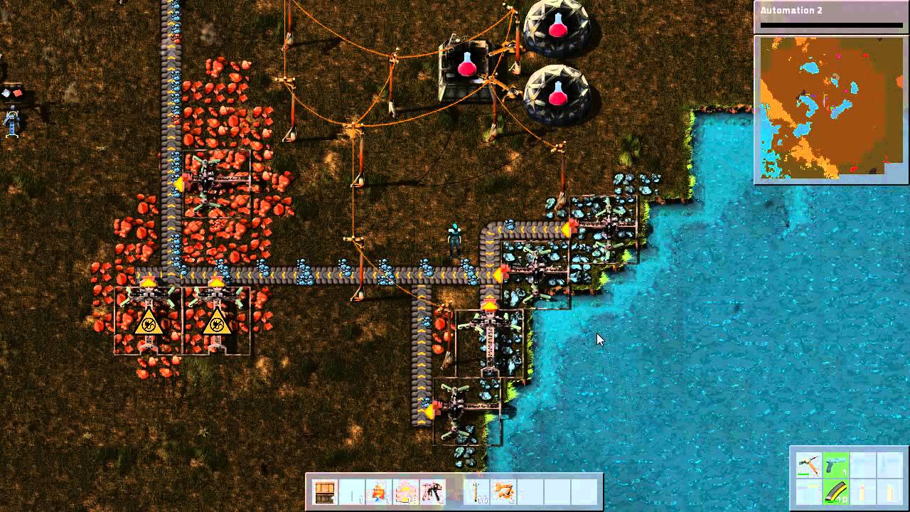 An unlikely bug - Factorio in 2014 - YouTube