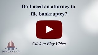 Do I Need An Attorney To File Bankruptcy?