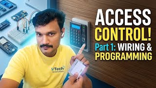 Information Access Control Wiring & Programming 🔐 | Wiring എങ്ങനെ ചെയ്യാം Full Practical Setup | Malayalam Update