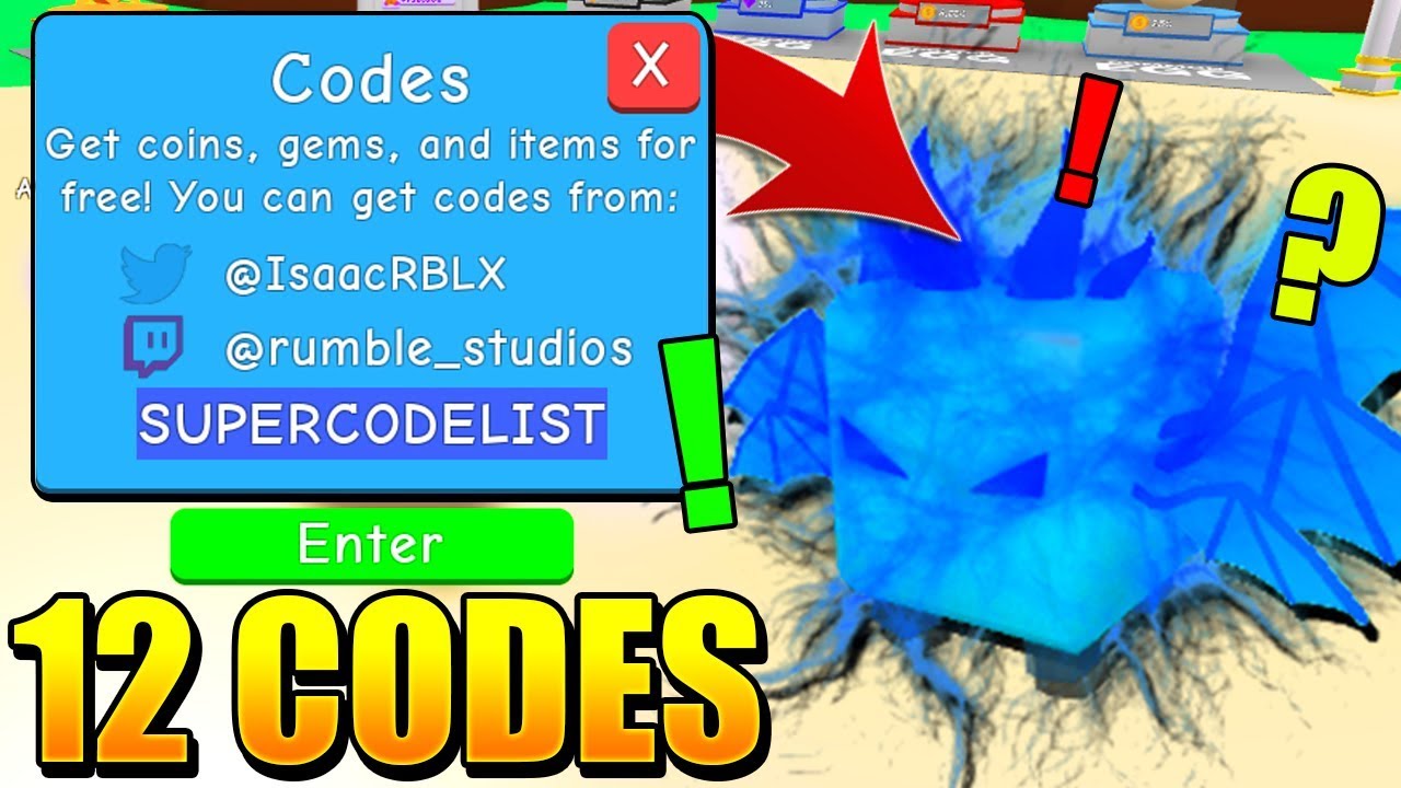 ALL 12 OWNER PET CODES IN BUBBLE GUM SIMULATOR Roblox YouTube