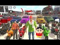 🤑 Franklin & Shinchan Parked All Bikes And Cars 💥🤩 On Rooftop 💥🤯 Indian Theft Auto 💥🥳 New Update🤩