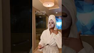 Because first I have to self care #selfcareroutine #facemask