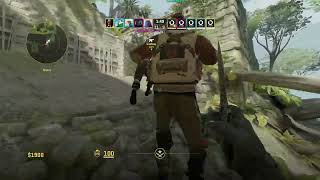 Tec-9 Rush B on Ancient (POV with German Voice Comm)