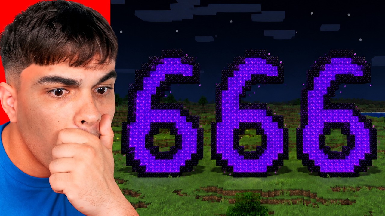 Comprobé el PORTAL 666 en Minecraft que es Real